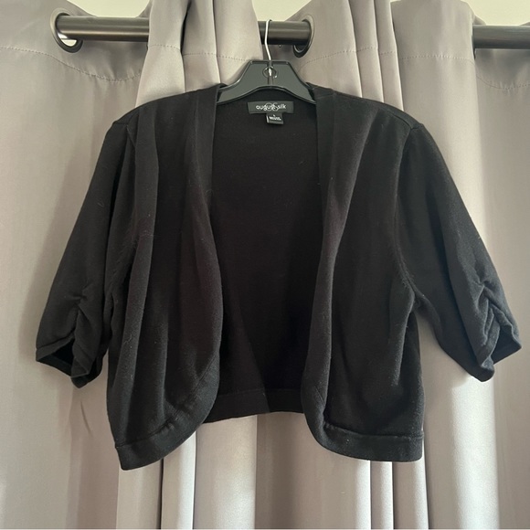 August Silk Sweater Boléro. Size L - Picture 1 of 4